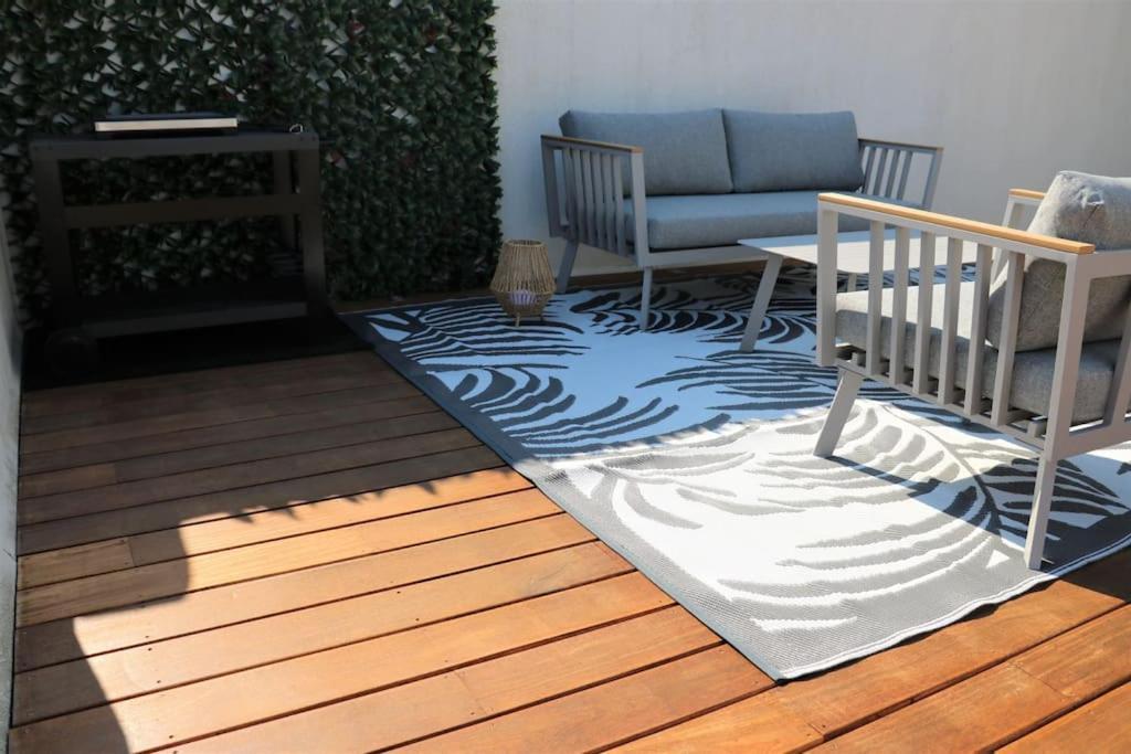 Suite Terrasse Xxl - Front De Mer - Parking - Ambiance Plage 拉格朗德默特 外观 照片